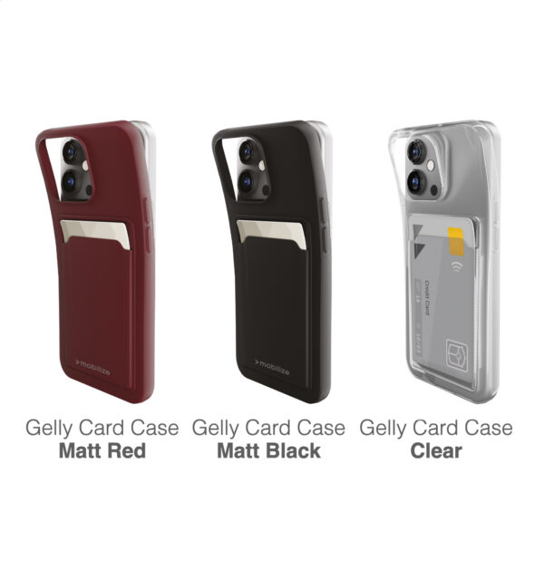 Mobilize Gelly Card Case Samsung Galaxy A14 4G/5G Clear - Afbeelding 3