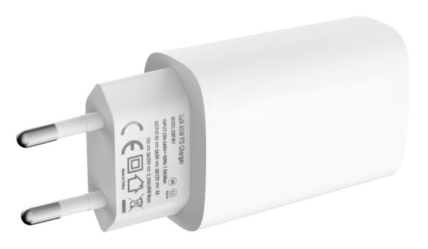 Mobilize Wall Charger 2X Usb-C Gan 45W With Pd/Pps White - Afbeelding 3