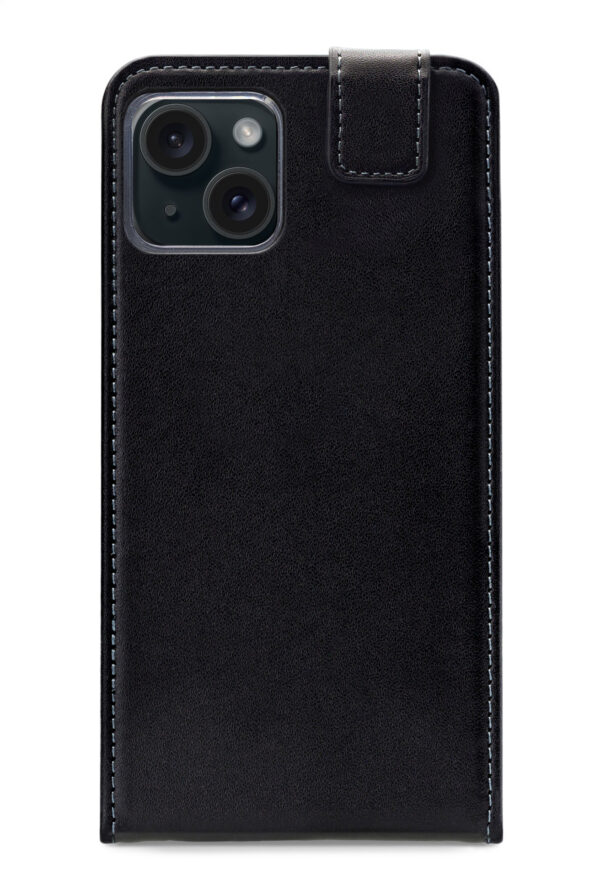 Mobilize Classic Gelly Flip Case Apple Iphone 15 Black - Afbeelding 2