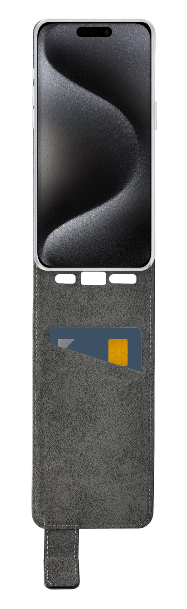 Mobilize Classic Gelly Flip Case Apple Iphone 15 Pro Black - Afbeelding 3