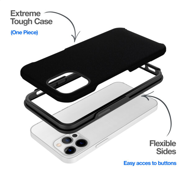 Mobilize Extreme Tough Case Apple Iphone 15 Plus Black - Afbeelding 2