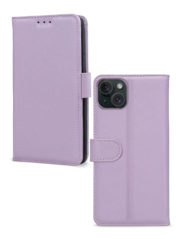 Mobilize Premium Gelly Wallet Book Case Apple Iphone 13/14/15 Purple - Afbeelding 2