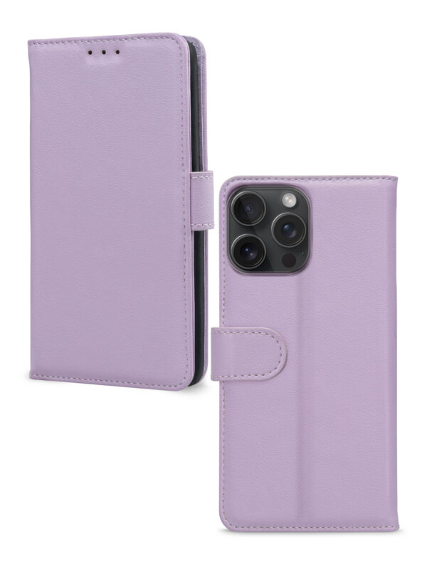 Mobilize Premium Gelly Wallet Book Case Apple Iphone 15 Pro Max Purple - Afbeelding 2