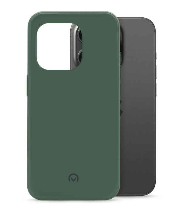 Mobilize Rubber Gelly Case Apple Iphone 15 Pro Matt Green
