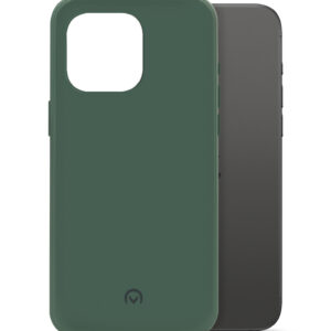 Mobilize Rubber Gelly Case Apple Iphone 15 Pro Max Matt Green