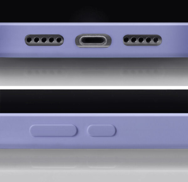 Mobilize Rubber Gelly Case Apple Iphone 15 Pro Pastel Purple - Afbeelding 2