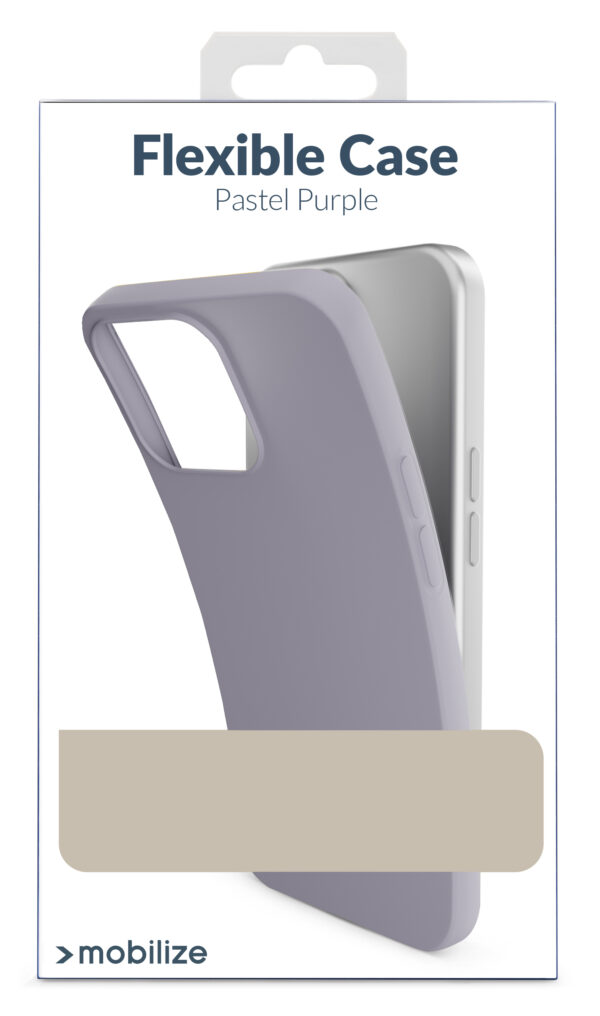 Mobilize Rubber Gelly Case Apple Iphone 15 Pro Pastel Purple - Afbeelding 8
