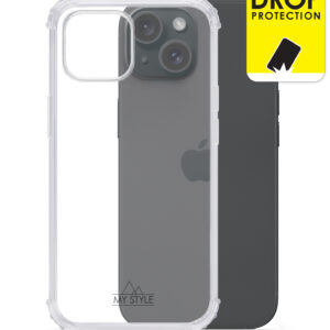 My Style Protective Flex Case For Apple Iphone 15 Clear