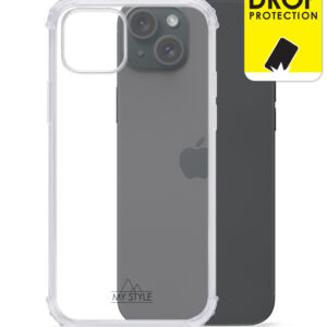 My Style Protective Flex Case For Apple Iphone 15 Plus Clear