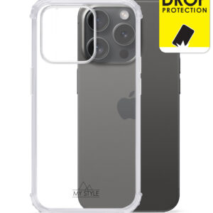 My Style Protective Flex Case For Apple Iphone 15 Pro Clear