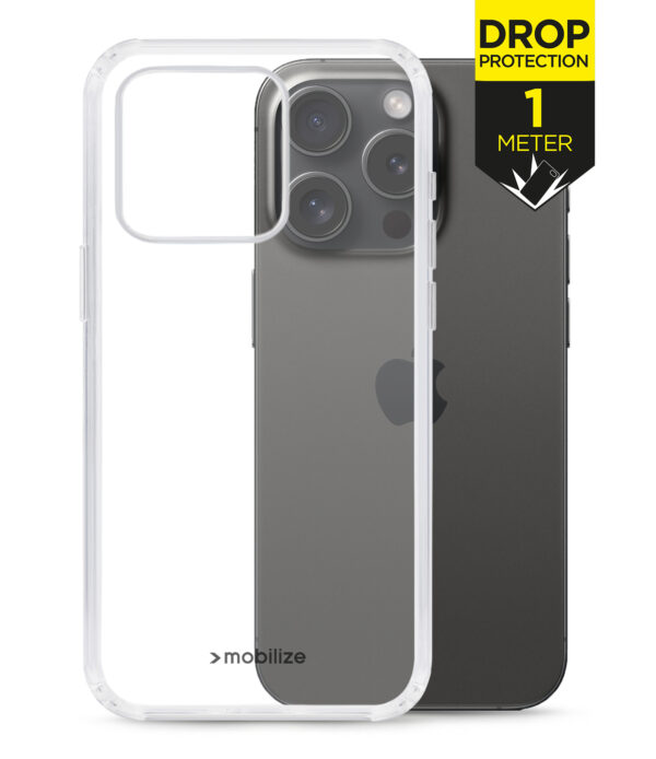 Mobilize Naked Protection Case Apple Iphone 15 Pro Clear