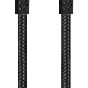 Mobilize Strong Nylon Cable Usb-C To Usb-C 20Cm. 100W Black