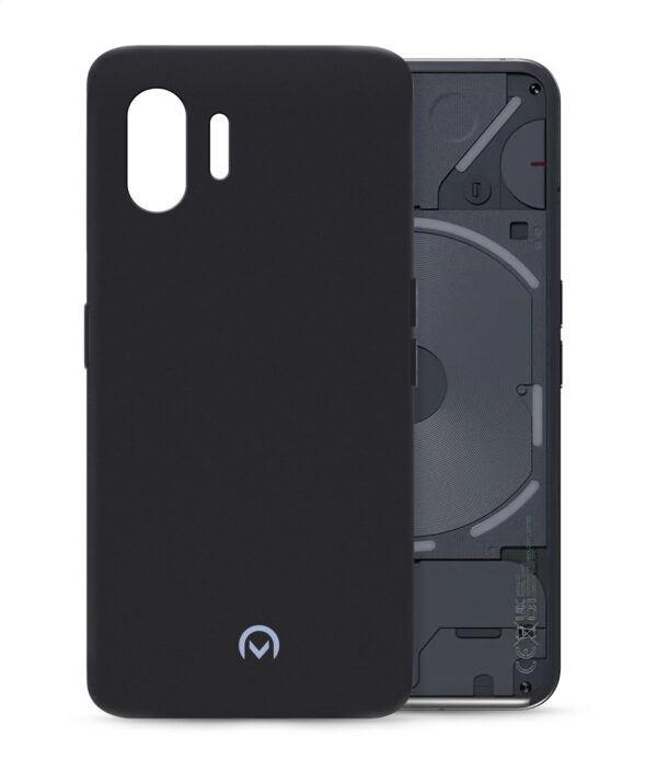 Mobilize Rubber Gelly Case Nothing Phone (2) Matt Black