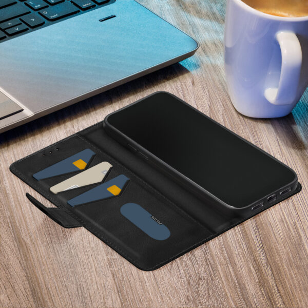 Mobilize Premium Gelly Wallet Book Case Samsung Galaxy S23 Fe 5G Black - Afbeelding 4