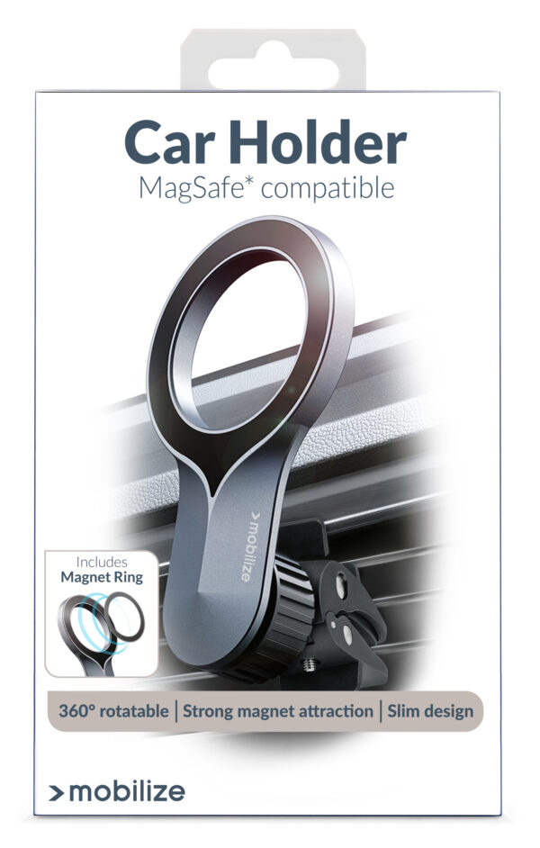 Mobilize Magsafe Airvent Holder Black - Afbeelding 7