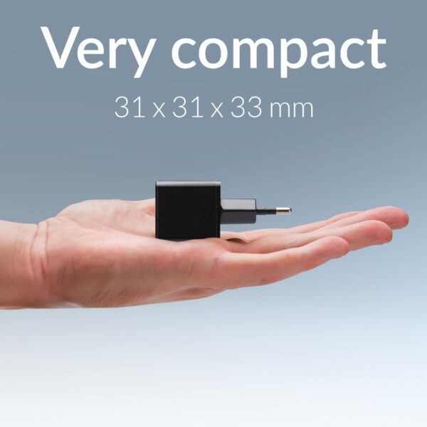 Mobilize Wall Charger Usb-C Gan 30W With Pd/Pps Black - Afbeelding 7