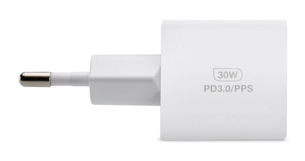 Mobilize Wall Charger Usb-C Gan 30W With Pd/Pps White - Afbeelding 3