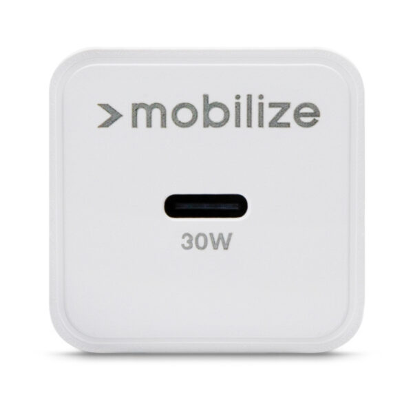 Mobilize Wall Charger Usb-C Gan 30W With Pd/Pps White - Afbeelding 4