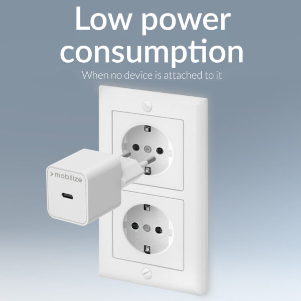 Mobilize Wall Charger Usb-C Gan 30W With Pd/Pps White - Afbeelding 9