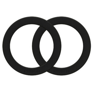 Mobilize Magsafe Compatible Metal Ring Black (2-Pack)