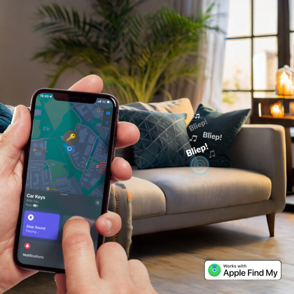 Mobilize Find My Smart Tag White (3-Pack) - Afbeelding 8