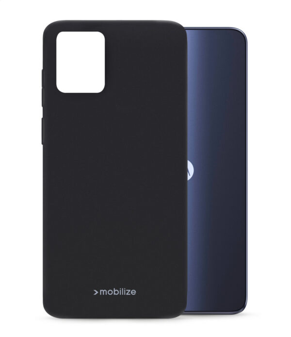 Mobilize Rubber Gelly Case Motorola Moto G54 Matt Black