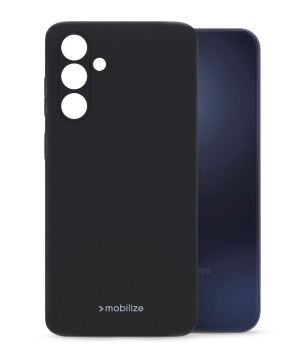 Mobilize Rubber Gelly Case Samsung Galaxy A15 4G/5G Matt Black