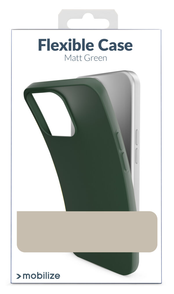 Mobilize Rubber Gelly Case Samsung Galaxy S24 Ultra 5G Matt Green - Afbeelding 6