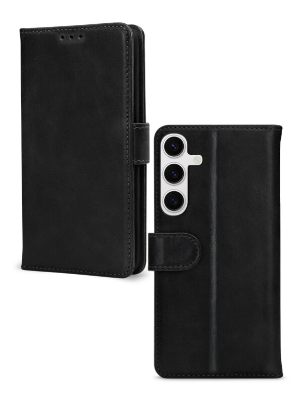 Mobilize Leather Wallet Samsung Galaxy S24 5G/S25 5G Black - Afbeelding 2