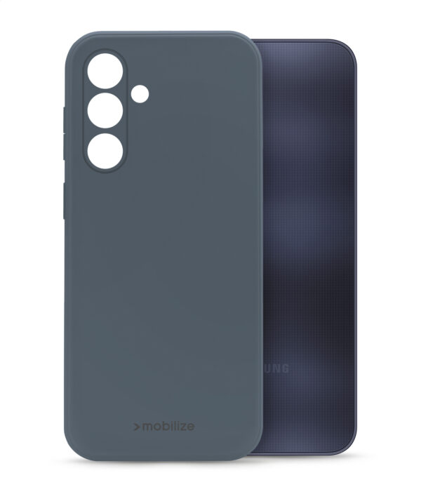 Mobilize Rubber Gelly Case Samsung Galaxy A25 5G Matt Blue