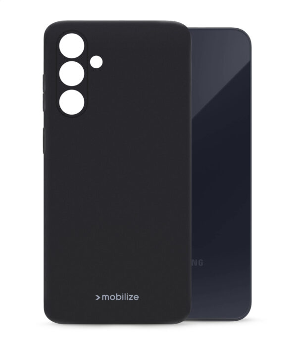 Mobilize Rubber Gelly Case Samsung Galaxy A35 5G Matt Black