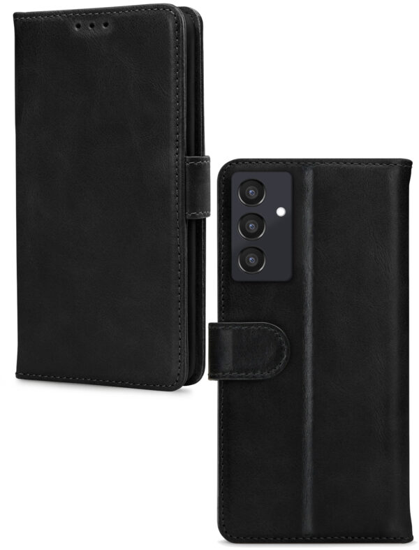 Mobilize Leather Wallet Samsung Galaxy A55 5G Black - Afbeelding 2