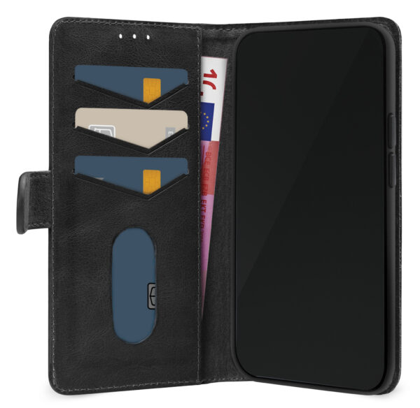 Mobilize Leather Wallet Samsung Galaxy A55 5G Black - Afbeelding 3
