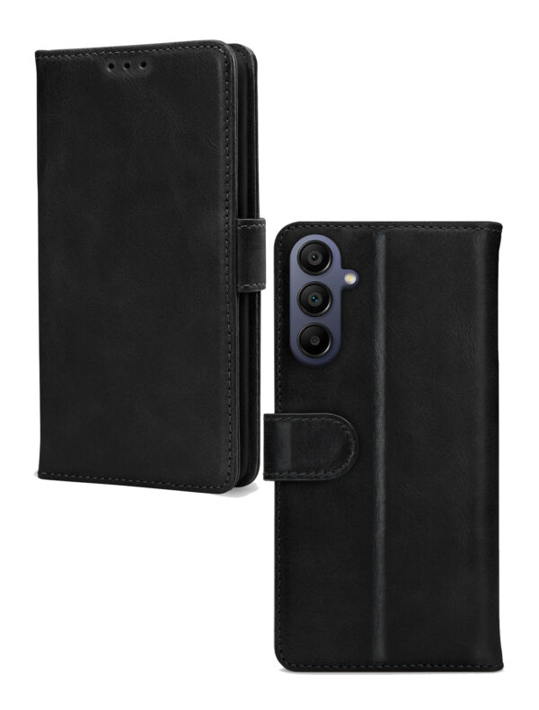 Mobilize Premium Gelly Wallet Book Case Samsung Galaxy A25 5G Black - Afbeelding 2