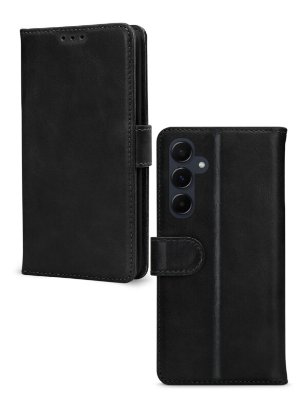 Mobilize Premium Gelly Wallet Book Case Samsung Galaxy A55 5G Black - Afbeelding 2