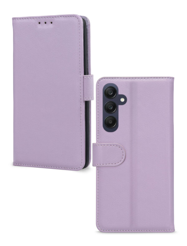 Mobilize Premium Gelly Wallet Book Case Samsung Galaxy A25 5G Purple - Afbeelding 2