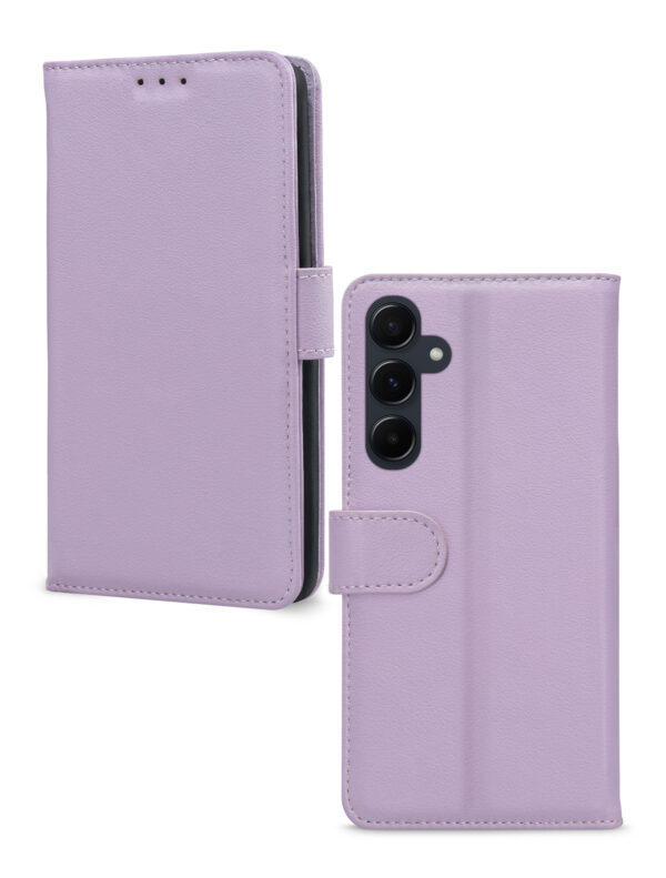 Mobilize Premium Gelly Wallet Book Case Samsung Galaxy A55 5G Purple - Afbeelding 2