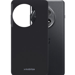 Mobilize Rubber Gelly Case Oneplus 12 Matt Black