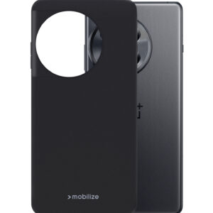 Mobilize Rubber Gelly Case Oneplus 12R Matt Black