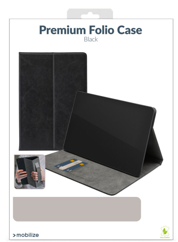 Mobilize Premium Folio Case Samsung Galaxy Tab S9 Ultra 14.6 Black - Afbeelding 5