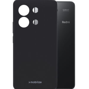 Mobilize Rubber Gelly Case Xiaomi Redmi Note 13 4G Matt Black