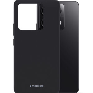 Mobilize Rubber Gelly Case Xiaomi Poco X6 5G/Redmi Note 13 Pro 5G Matt Black