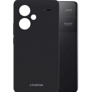 Mobilize Rubber Gelly Case Xiaomi Redmi Note 13 Pro+ 5G Matt Black
