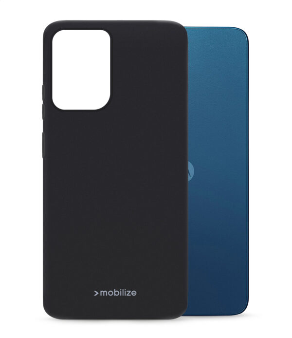 Mobilize Rubber Gelly Case Motorola Moto G34 Matt Black