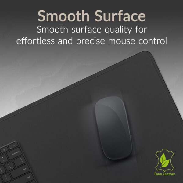 Mobilize Pu Leather Desk Mat With Magnetic Wireless Charger 15W Black - Afbeelding 8