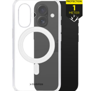 Mobilize Magsafe Compatible Naked Protection Case For Apple Iphone 16 Clear