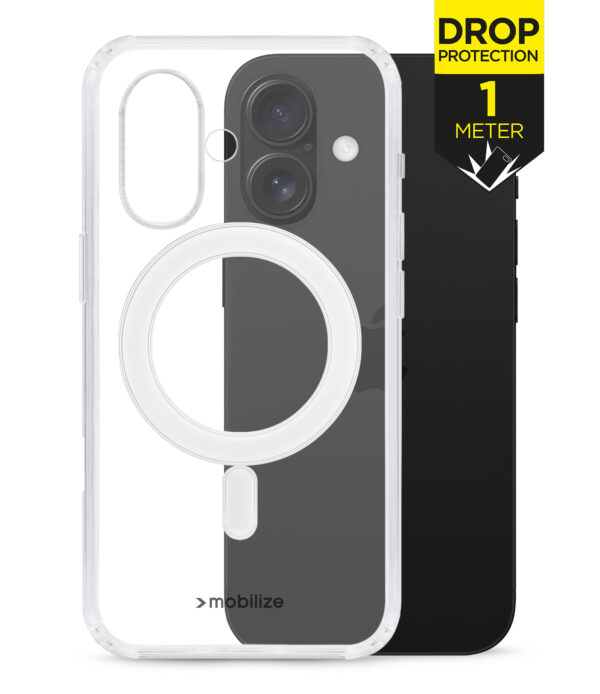 Mobilize Magsafe Compatible Naked Protection Case For Apple Iphone 16 Clear
