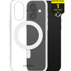 Mobilize Magsafe Compatible Naked Protection Case For Apple Iphone 16 Plus Clear