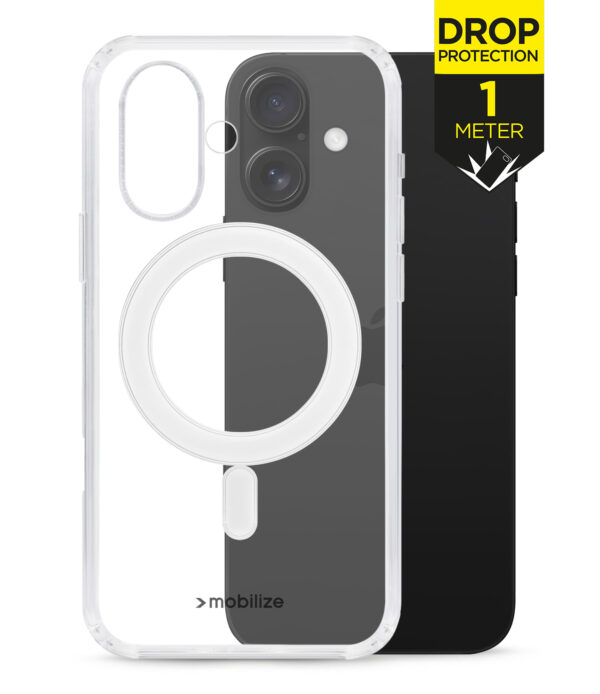 Mobilize Magsafe Compatible Naked Protection Case For Apple Iphone 16 Plus Clear