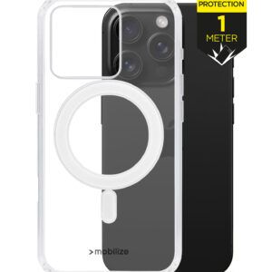 Mobilize Magsafe Compatible Naked Protection Case For Apple Iphone 16 Pro Clear